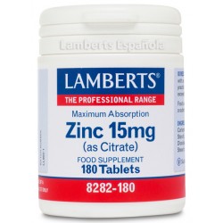 Lamberts Zinc 15 Mg 180 Tabs