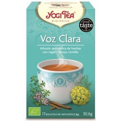 Yogi Tea Voz Clara 17 Bolsitas