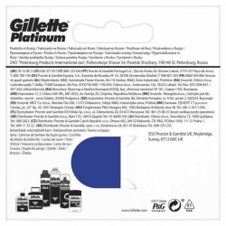 Gillette Platinum Hojas De...