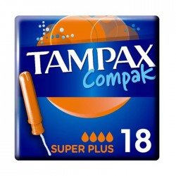 Tampax Compak Super Plus 18...