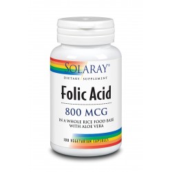 Solaray Acido Folico 800 Mg...