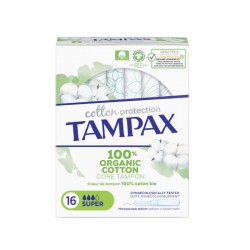 Tampax Organic Super Tampón...