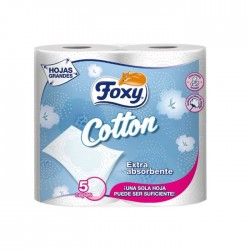 Foxy Cotton Papel Higiénico...